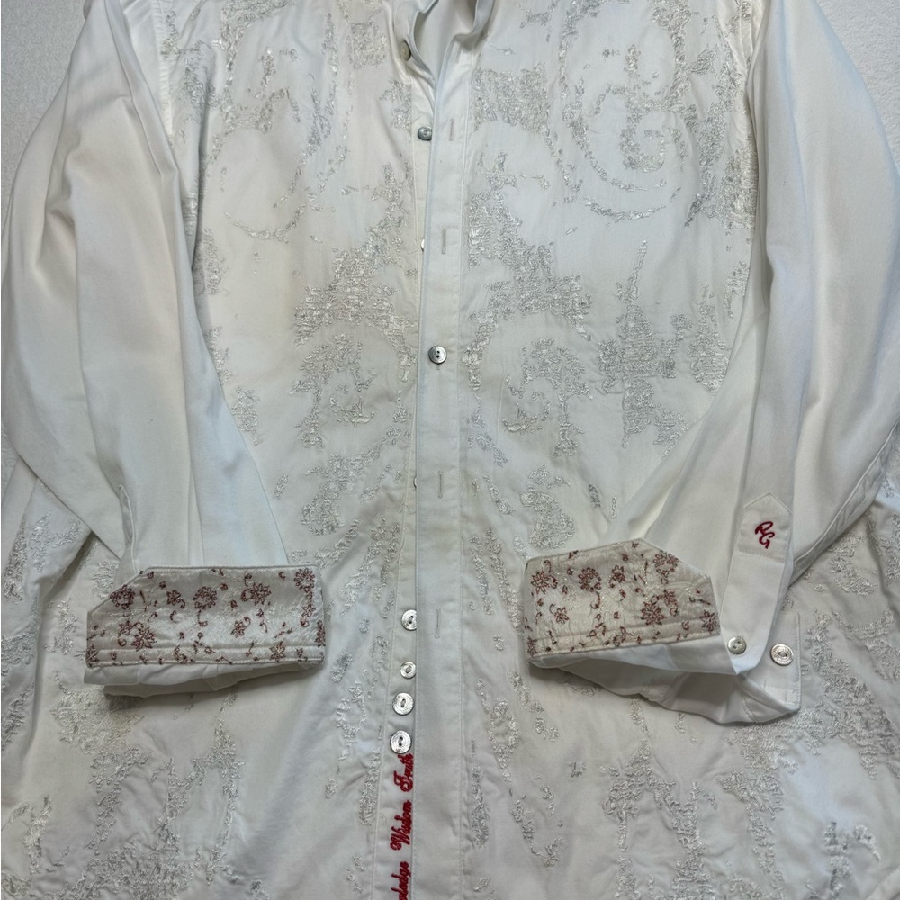 Men’s Robert Graham dress shirt button up